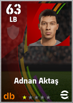 Adnan Aktaş eFootball player card