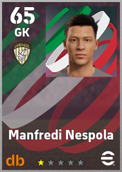Manfredi Nespola — GK, OVR 65, MAX 65