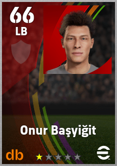 Onur Başyiğit — LB, OVR 66, MAX 66