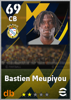 Bastien Meupiyou — CB, OVR 69, MAX 69