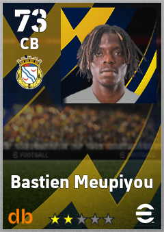 Bastien Meupiyou — CB, OVR 73, MAX 73