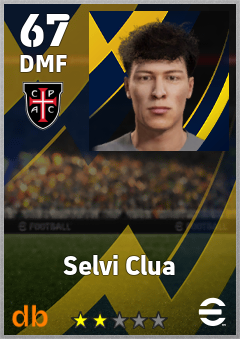 Selvi Clua — DMF, OVR 67, MAX 67
