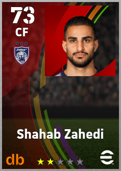 Shahab Zahedi eFootball player card