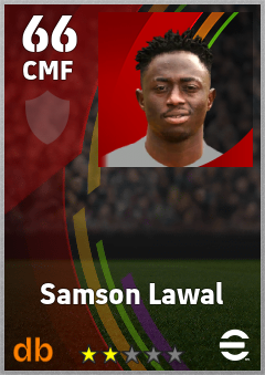 Samson Lawal eFootball player card