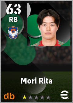 Mori Rita — RB, OVR 63, MAX 63