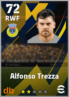 Alfonso Trezza — RWF, OVR 72, MAX 72