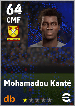 Mohamadou Kanté eFootball player card