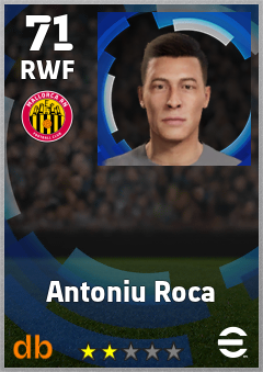 Antoniu Roca eFootball player card
