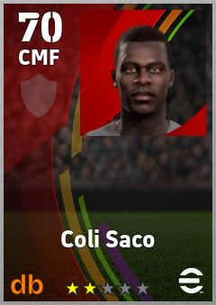 Coli Saco eFootball player card