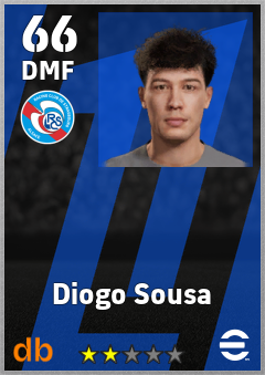 Diogo Sousa eFootball player card