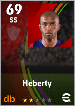 Heberty eFootball player card