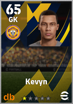 Kevyn — GK, OVR 65, MAX 65
