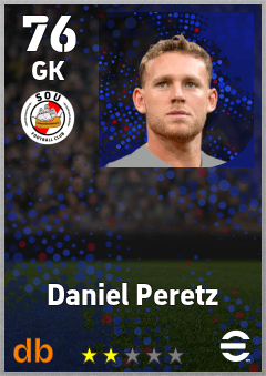 Daniel Peretz — GK, OVR 76, MAX 76