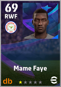 Mame Faye — RWF, OVR 69, MAX 69