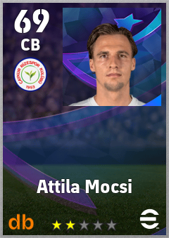 Attila Mocsi eFootball player card