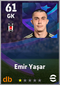 Emir Yaşar eFootball player card