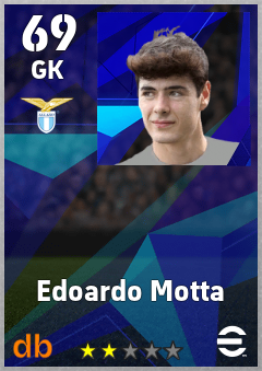 Edoardo Motta eFootball player card
