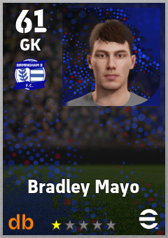 Bradley Mayo eFootball player card