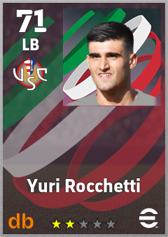Yuri Rocchetti — LB, OVR 71, MAX 71
