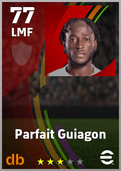 Parfait Guiagon eFootball player card