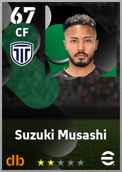 Suzuki Musashi — CF, OVR 67, MAX 67