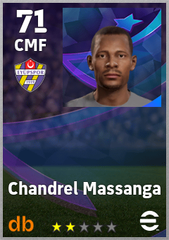 Chandrel Massanga — CMF, OVR 71, MAX 71