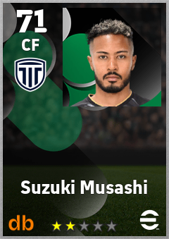 Suzuki Musashi — CF, OVR 71, MAX 71