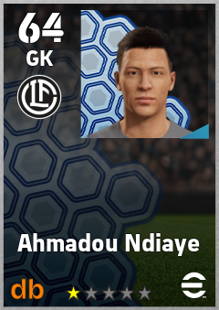 Ahmadou Ndiaye — GK, OVR 64, MAX 64