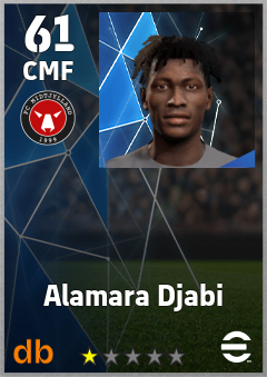 Alamara Djabi — CMF, OVR 61, MAX 61