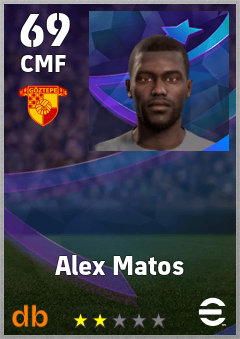 Alex Matos — CMF, OVR 69, MAX 69