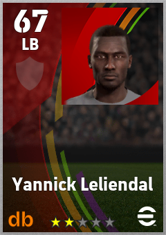 Yannick Leliendal eFootball player card
