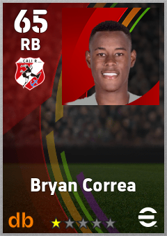 Bryan Correa — RB, OVR 65, MAX 65