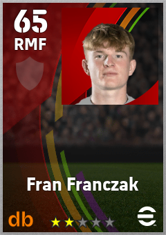 Fran Franczak eFootball player card