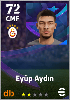 Eyüp Aydın — CMF, OVR 72, MAX 72