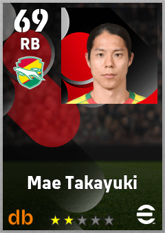 Mae Takayuki eFootball player card