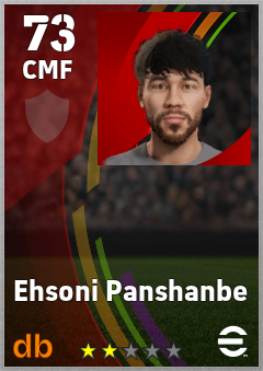 Ehsoni Panshanbe — CMF, OVR 73, MAX 73