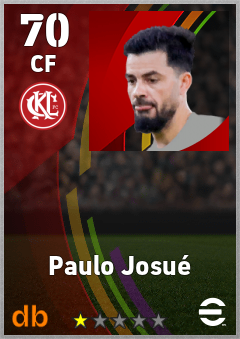 Paulo Josué — CF, OVR 70, MAX 70