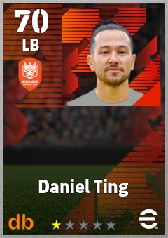 Daniel Ting eFootball player card