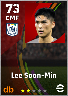 Lee Soon-Min — CMF, OVR 73, MAX 73