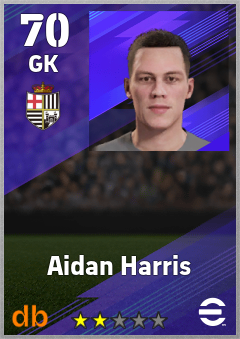 Aidan Harris eFootball player card