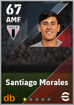Santiago Morales — AMF, OVR 67, MAX 67