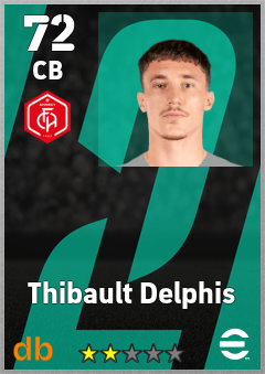 Thibault Delphis eFootball player card