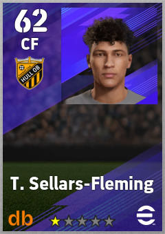 T. Sellars-Fleming — CF, OVR 62, MAX 62