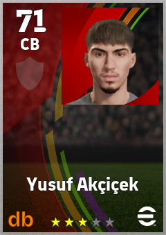 Yusuf Akçiçek eFootball player card