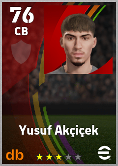 Yusuf Akçiçek eFootball player card