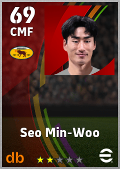 Seo Min-Woo eFootball player card