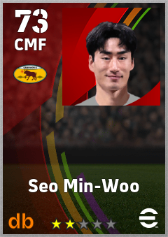 Seo Min-Woo eFootball player card