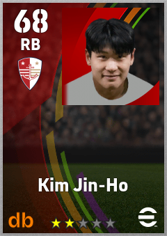 Kim Jin-Ho eFootball player card
