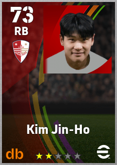 Kim Jin-Ho — RB, OVR 73, MAX 73