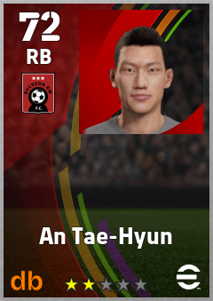 An Tae-Hyun eFootball player card